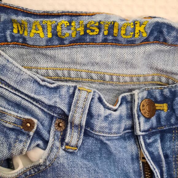 J.Crew Matchstick Jeans Women’s 27R Medium Wash Stretch Denim Straight Leg - Picture 7 of 7